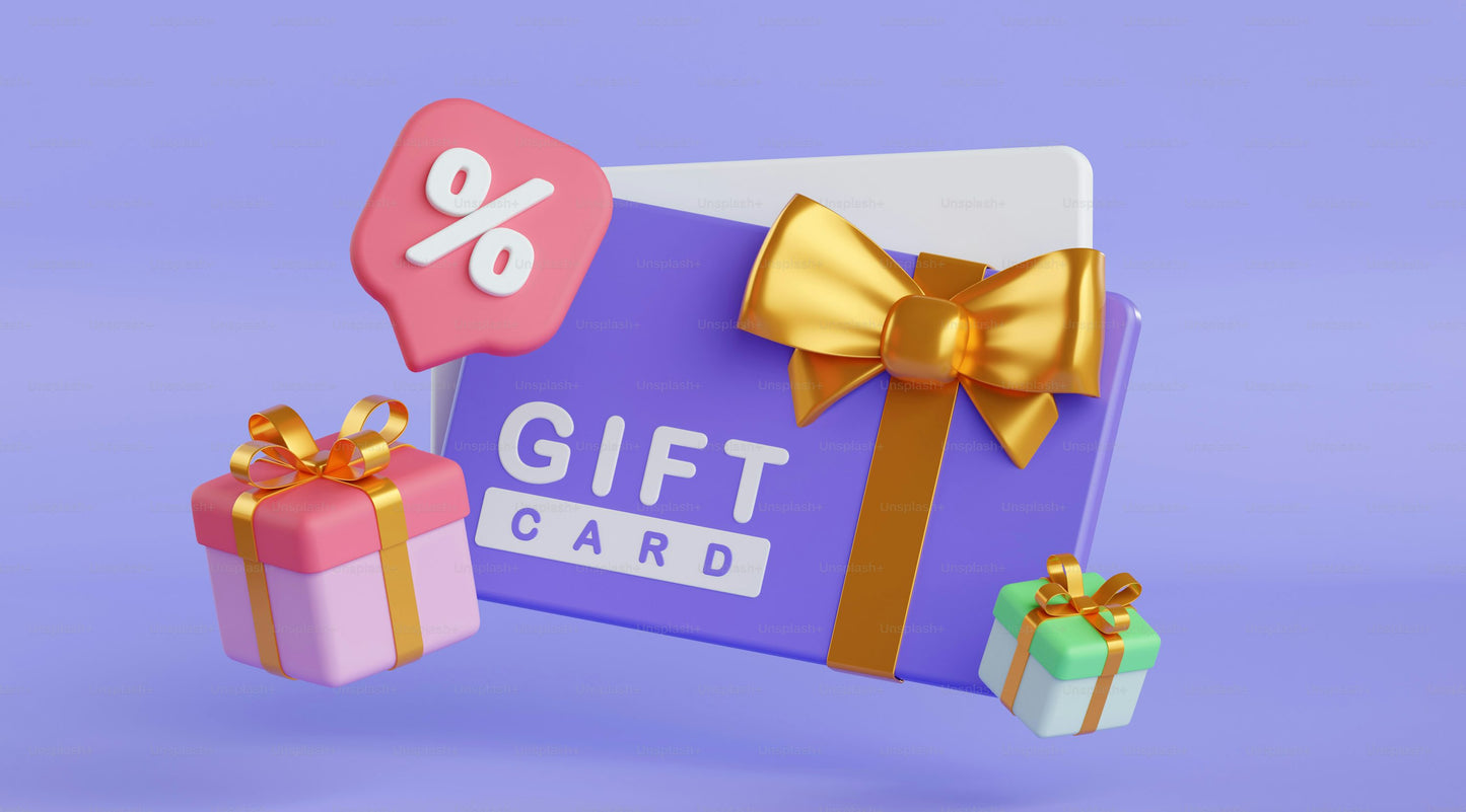 Gift Card (Worth $50)