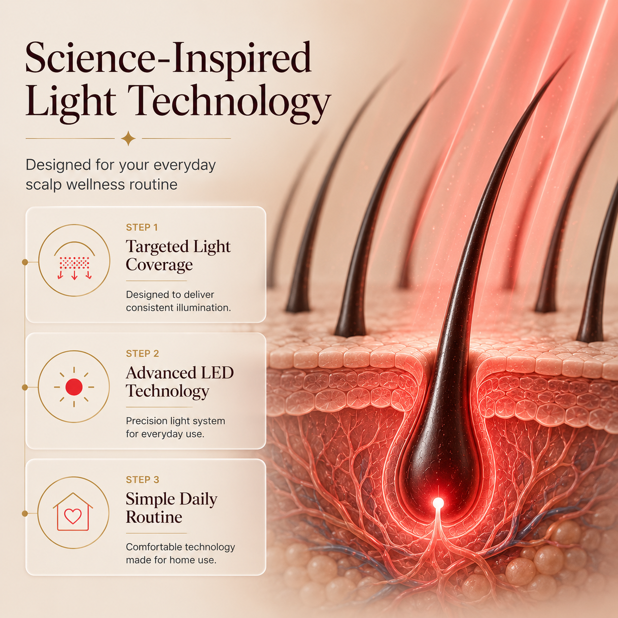Follicap LED Hair Growth Therapy Cap