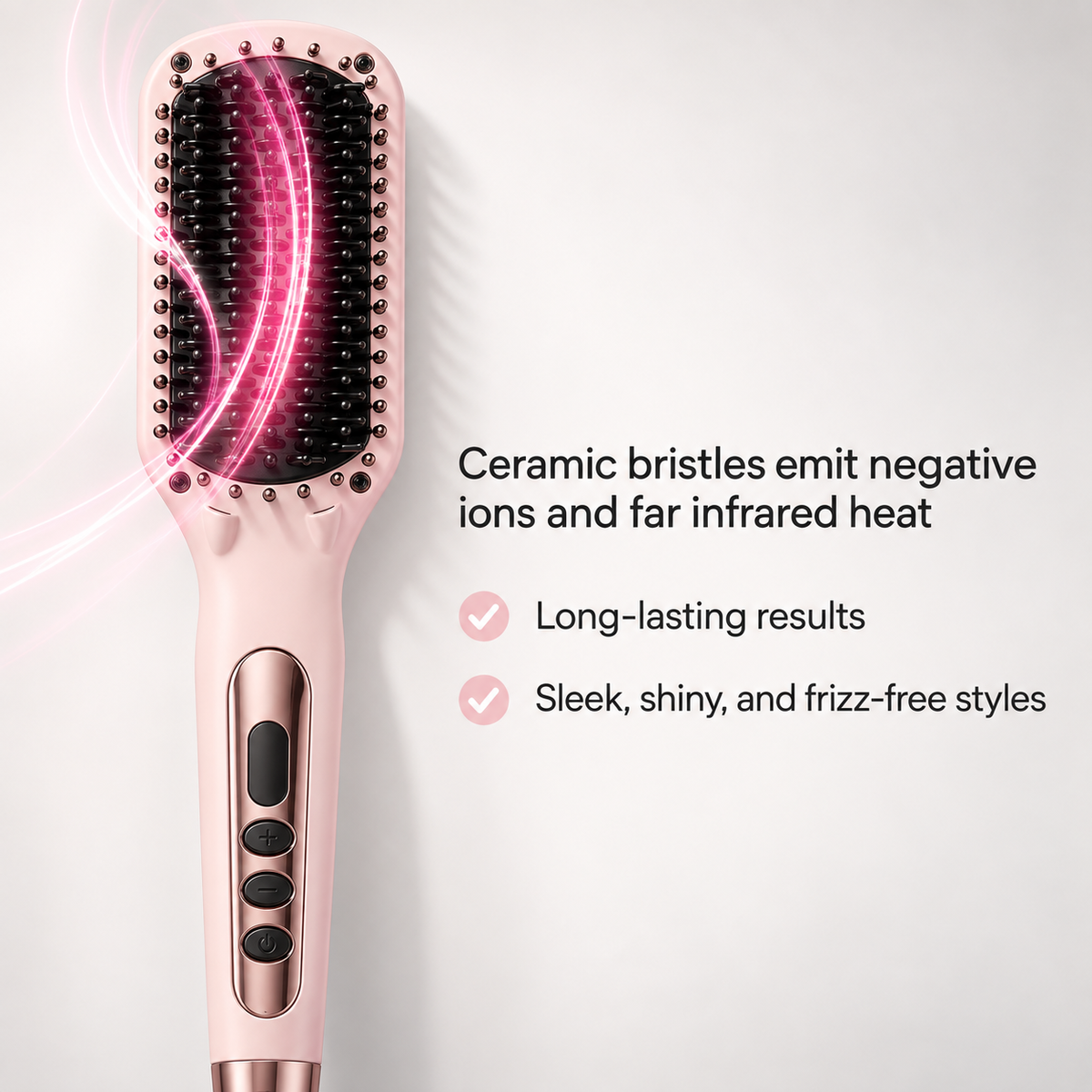 Velvette Ceramic Hair Straightening Brush