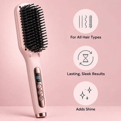 Velvette Ceramic Hair Straightening Brush