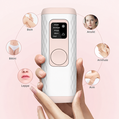 Gloreine IPL-hårfjerningsapparat for silkemyk hud