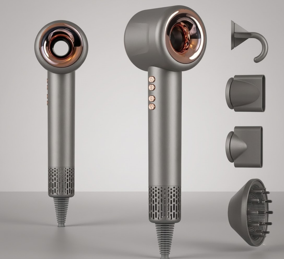 Aerovella Smart Ionic Hair Dryer - Frizz Free Hair