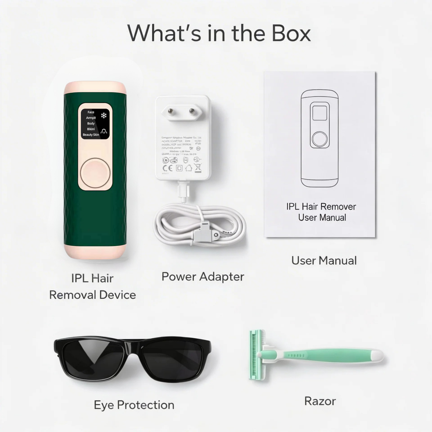 Gloreine IPL Hair Removal Device for Silky Skin