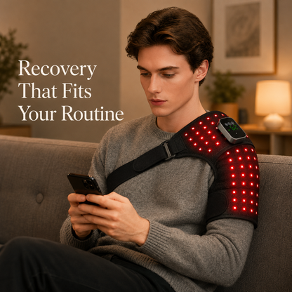 TheraFlex Red Light Shoulder Therapy Wrap