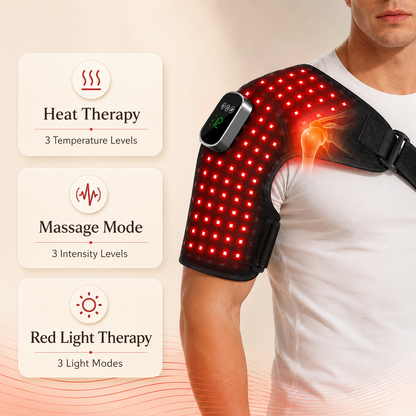 TheraFlex Red Light Shoulder Therapy Wrap