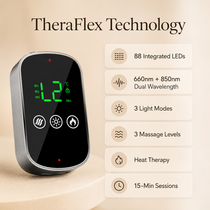 TheraFlex Red Light Shoulder Therapy Wrap
