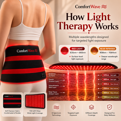 ComfortWave Red Light Therapy Wrap