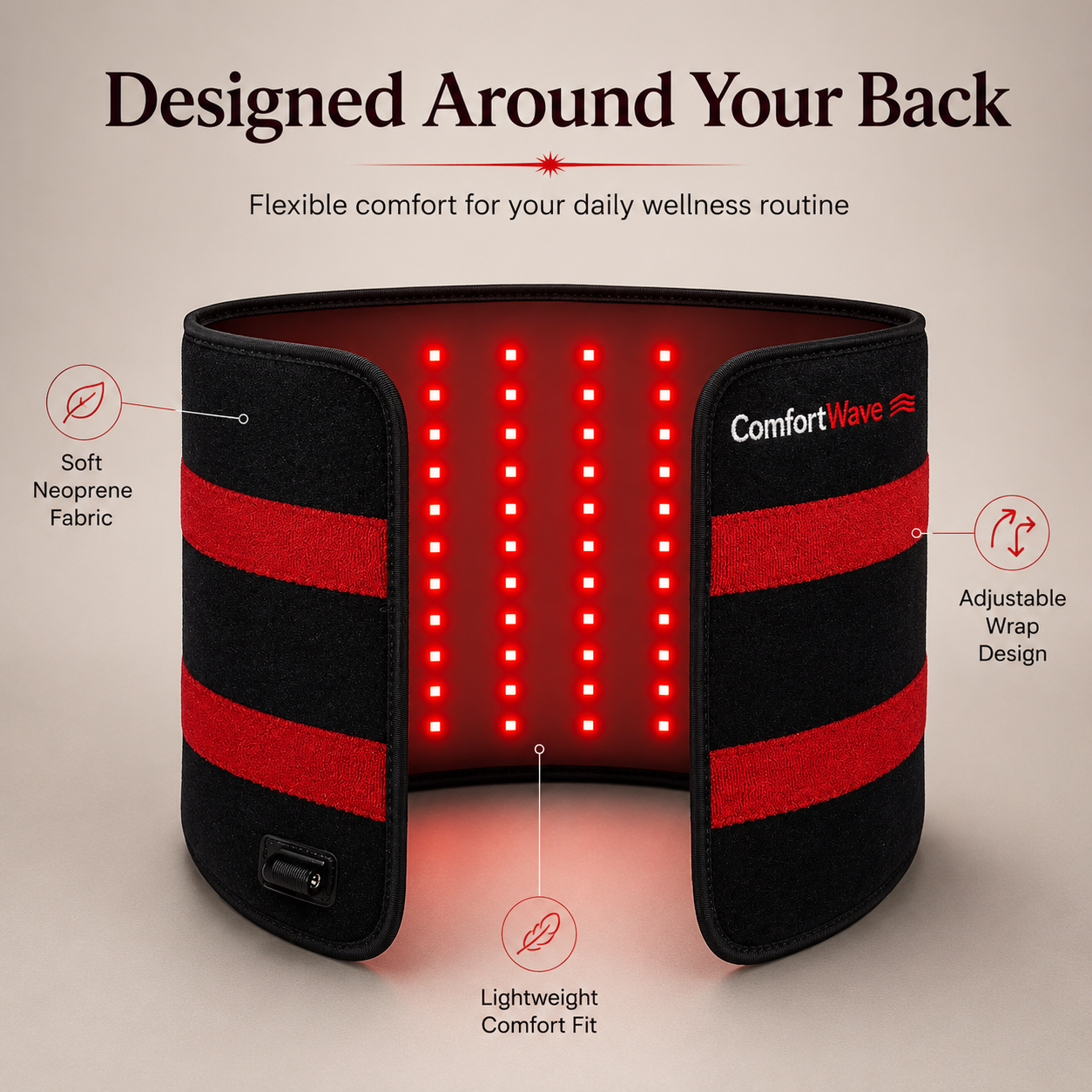 ComfortWave Red Light Therapy Wrap