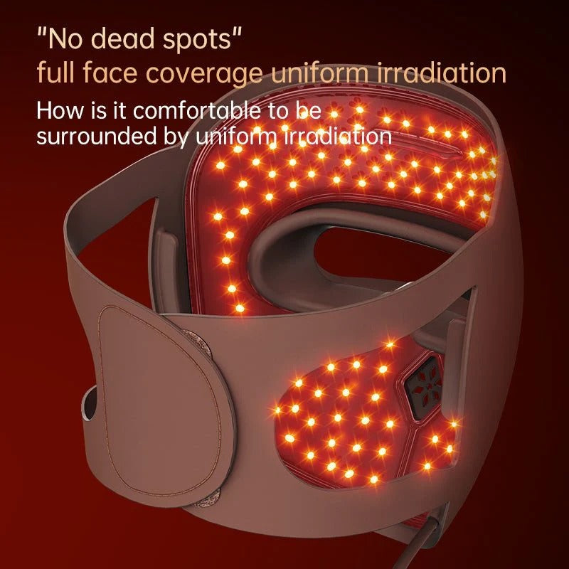 LumaWave Pro LED Face Mask – Red Light Therapy