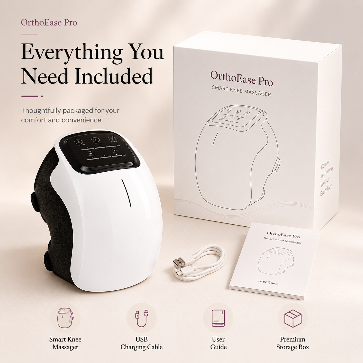 OrthoEase Pro - Smart Knee Massager